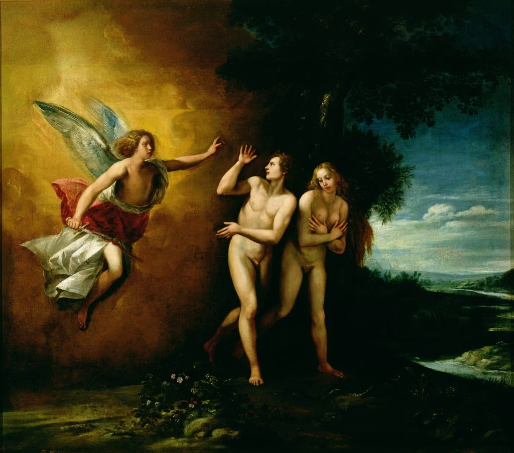 La cacciata di Adamo ed Eva - Galleria Sabauda, Musei Reali di Torino